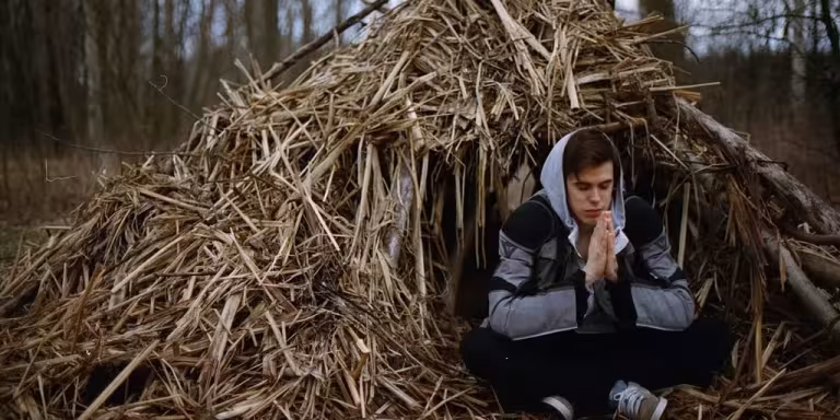 forest retreat peaceful meditation nature