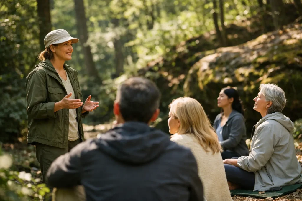 How to Lead Forest Bathing Sessions Well
