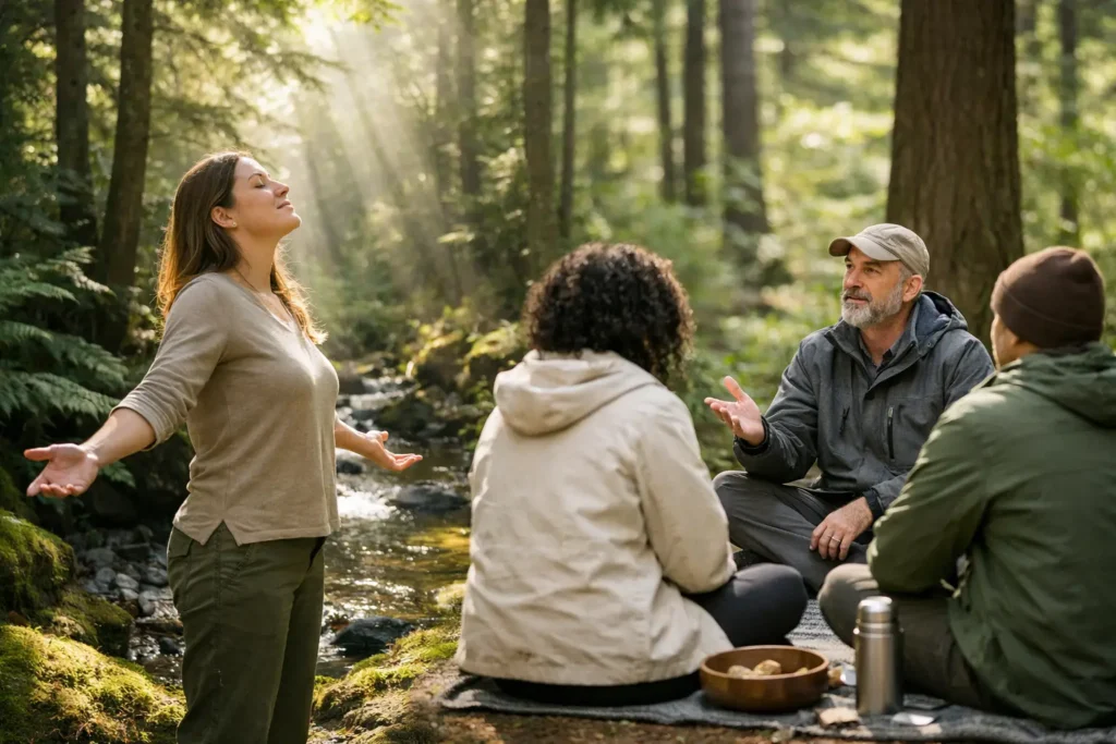 Forest Bathing Certification vs Forest Therapy