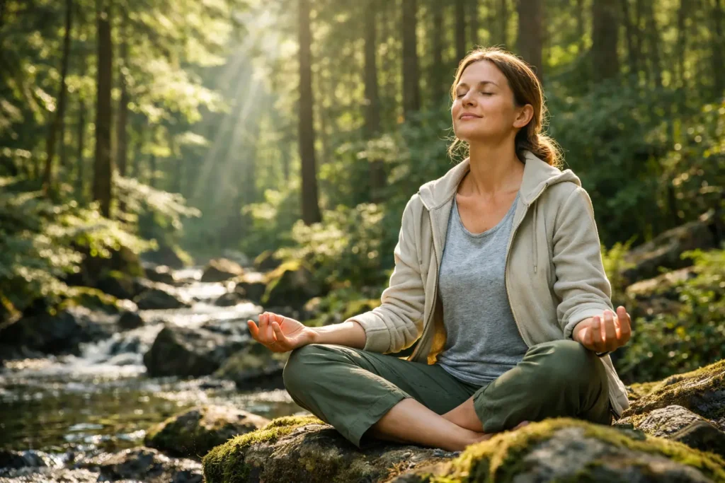 Forest Bathing for Chronic Stress Support