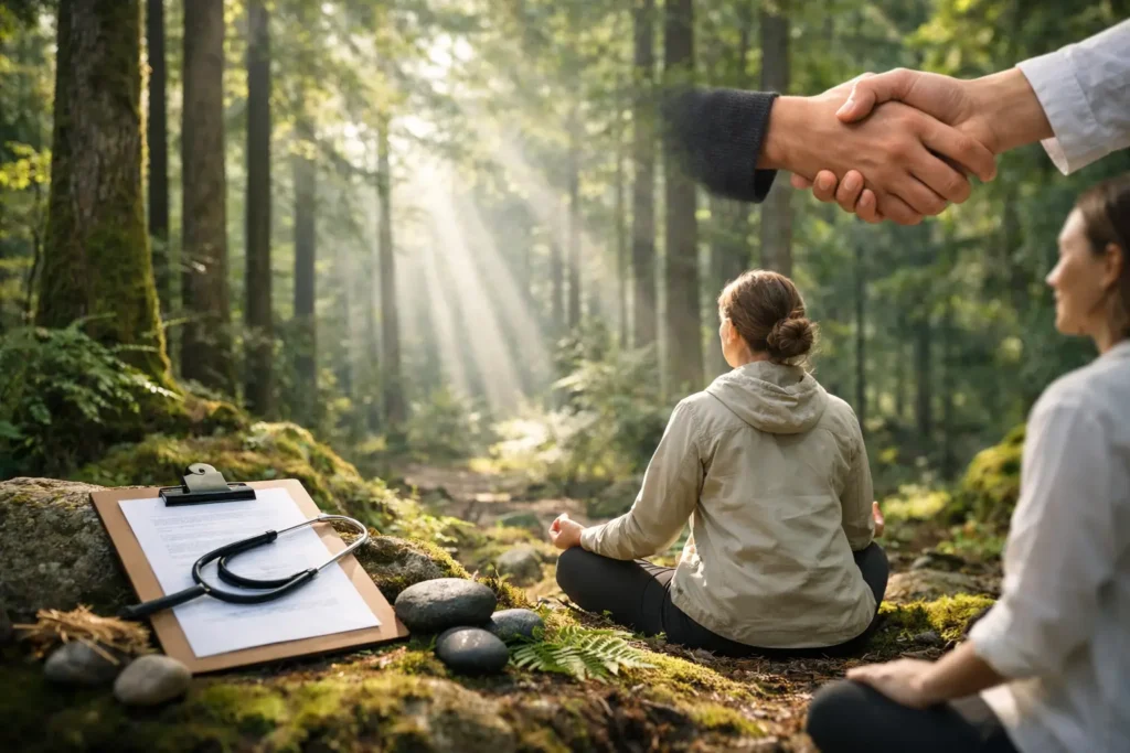 Forest Bathing Accreditation IPHM Meaning