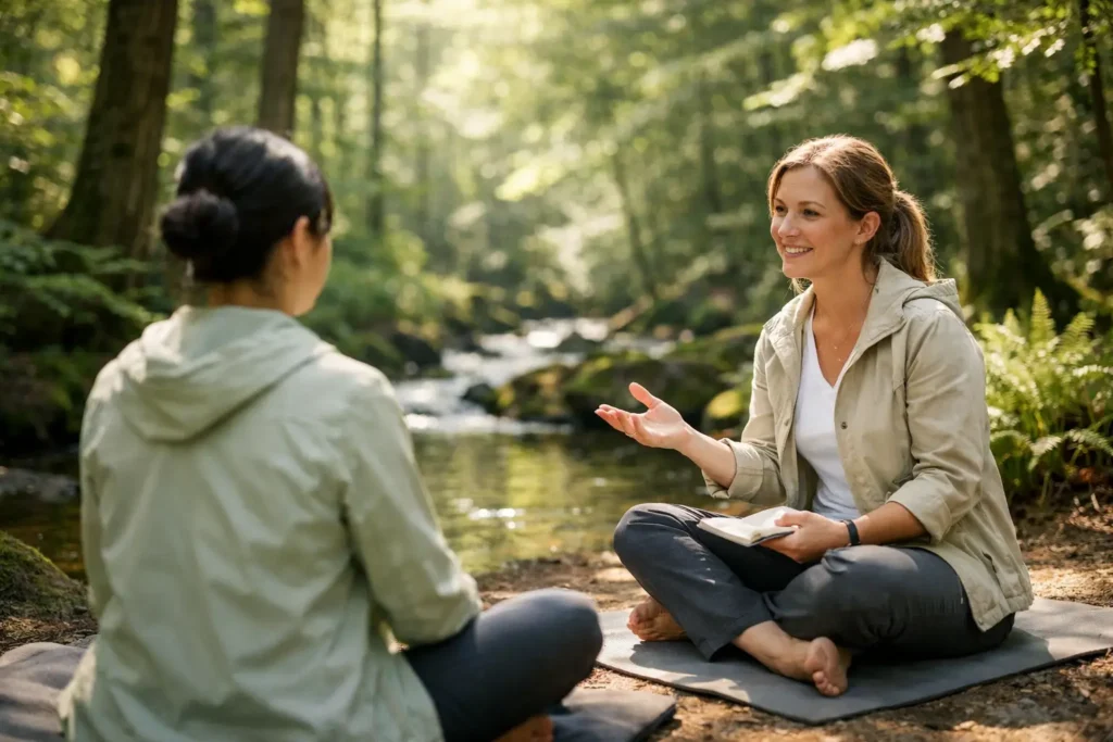 Forest Bathing Outcomes: A Client Session Example