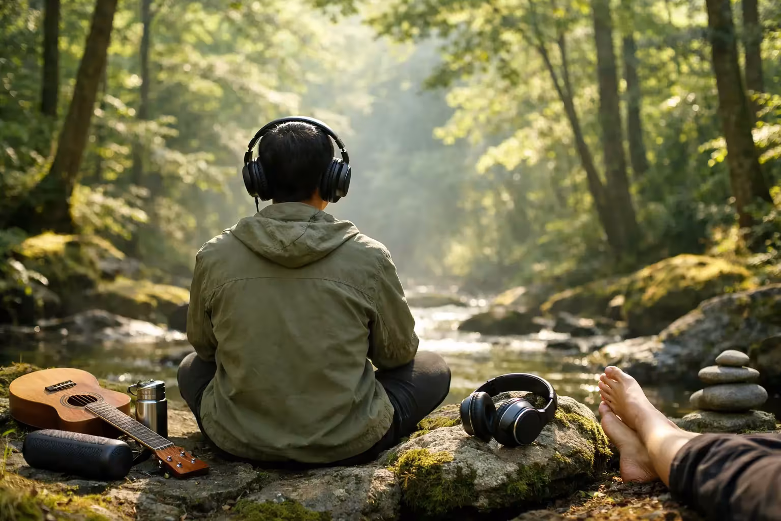 Is Music or Silence Best for Forest Bathing?