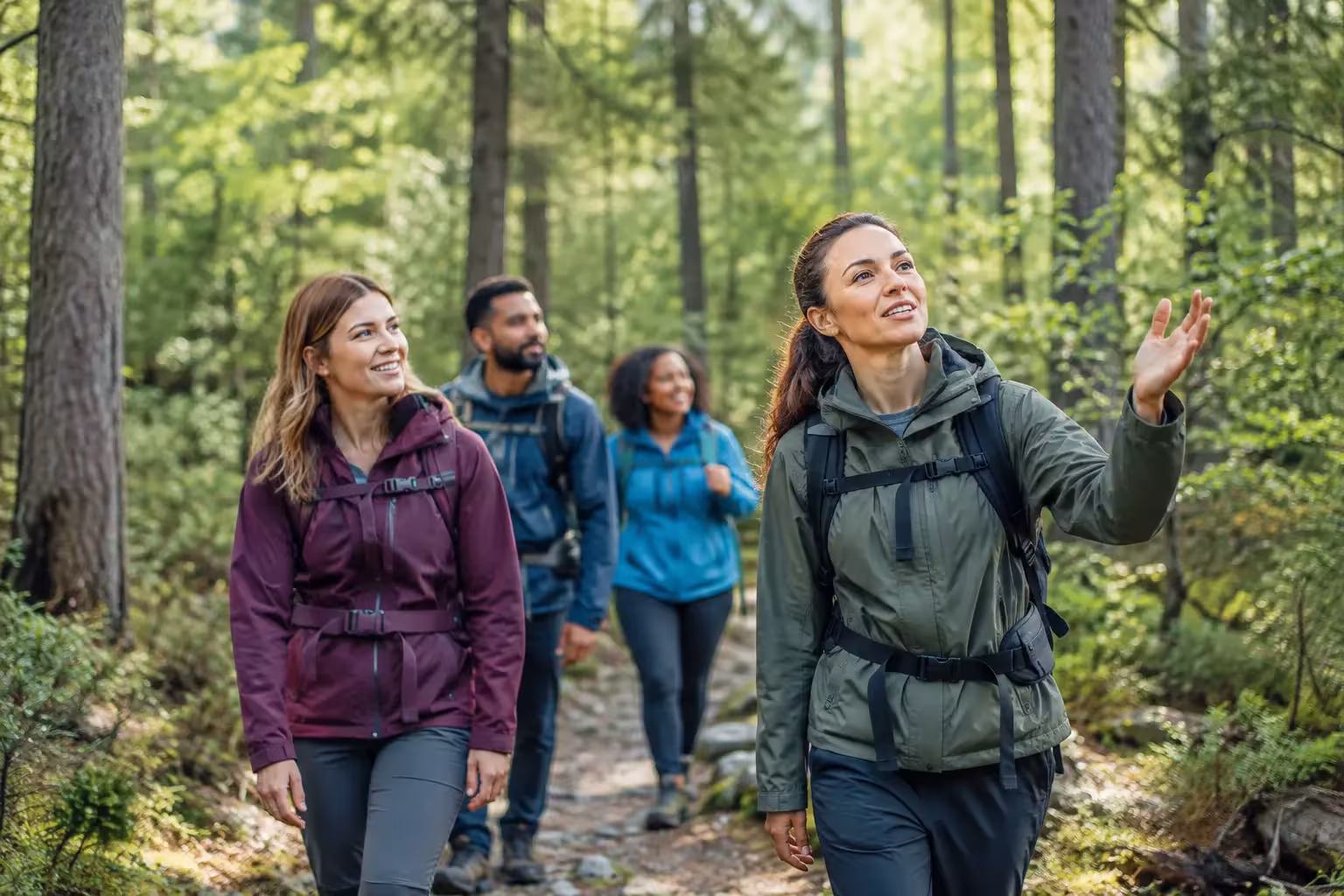 Guided Walk Examples for Meaningful Forest Time